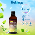 Belongs Baking Soda Laundry Liquid Detergent - LIME 250ml